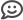 Speech bubble with smiling face